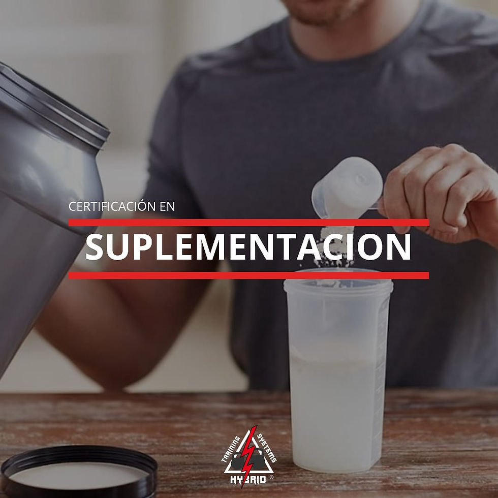 Certificación de Suplementación en línea