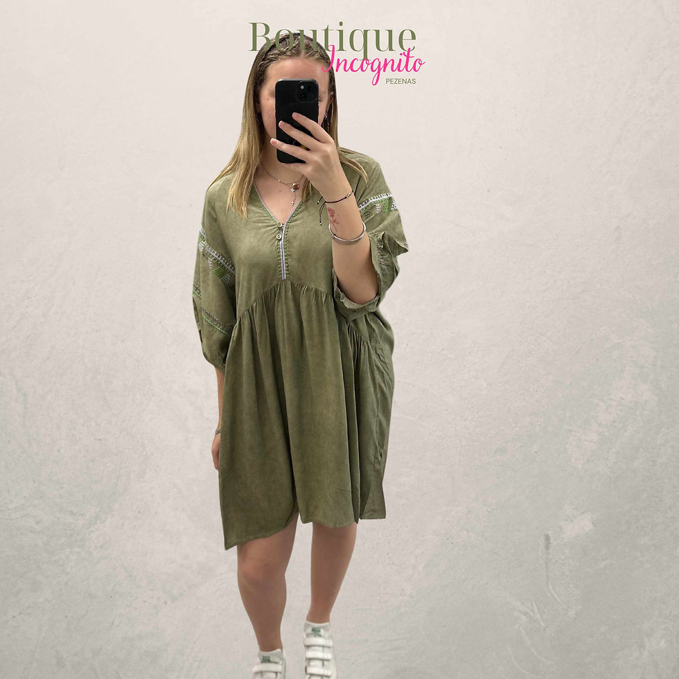 Robe manches courtes - ORFEO