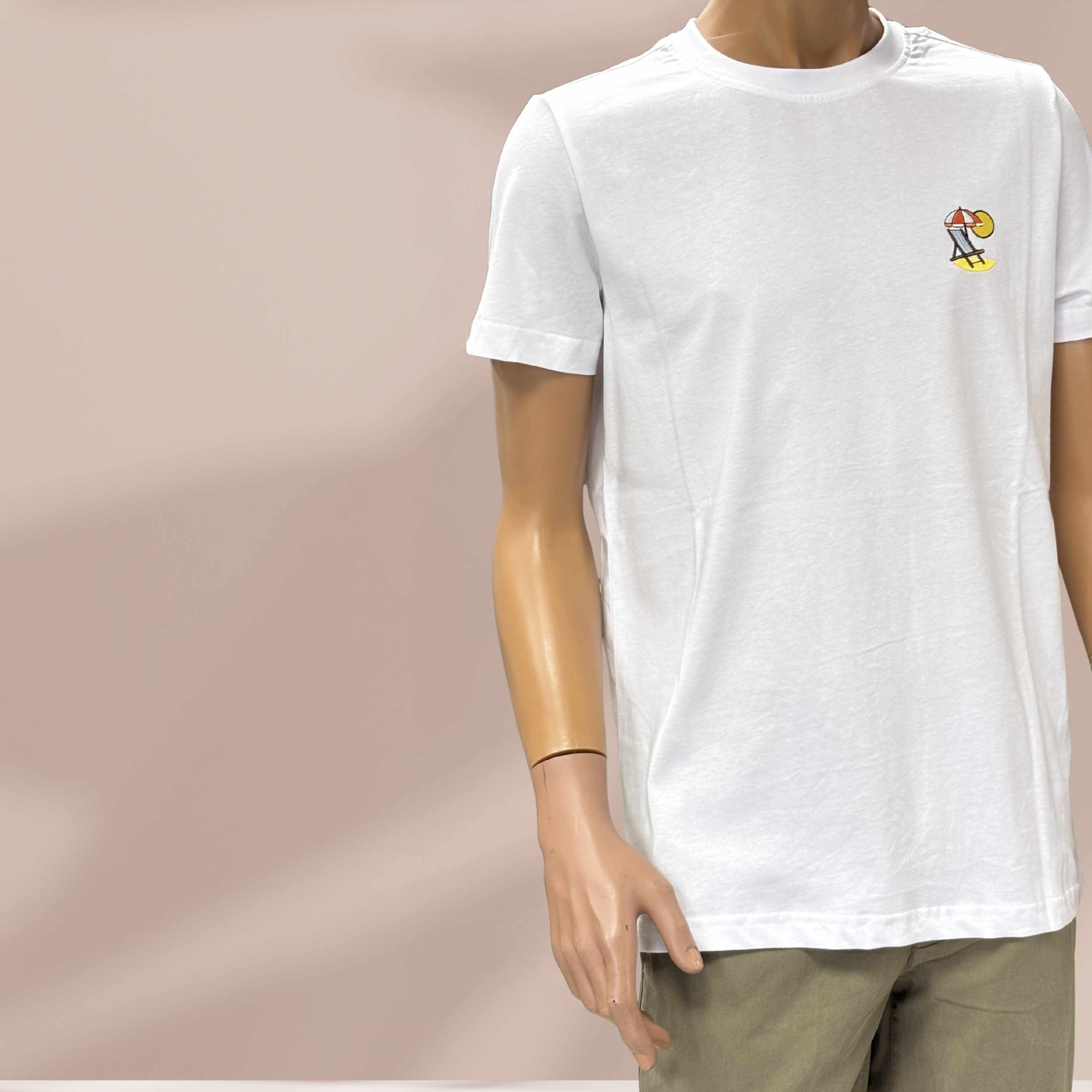 Tee shirt col rond (2 couleurs) - CAMBRIDGE