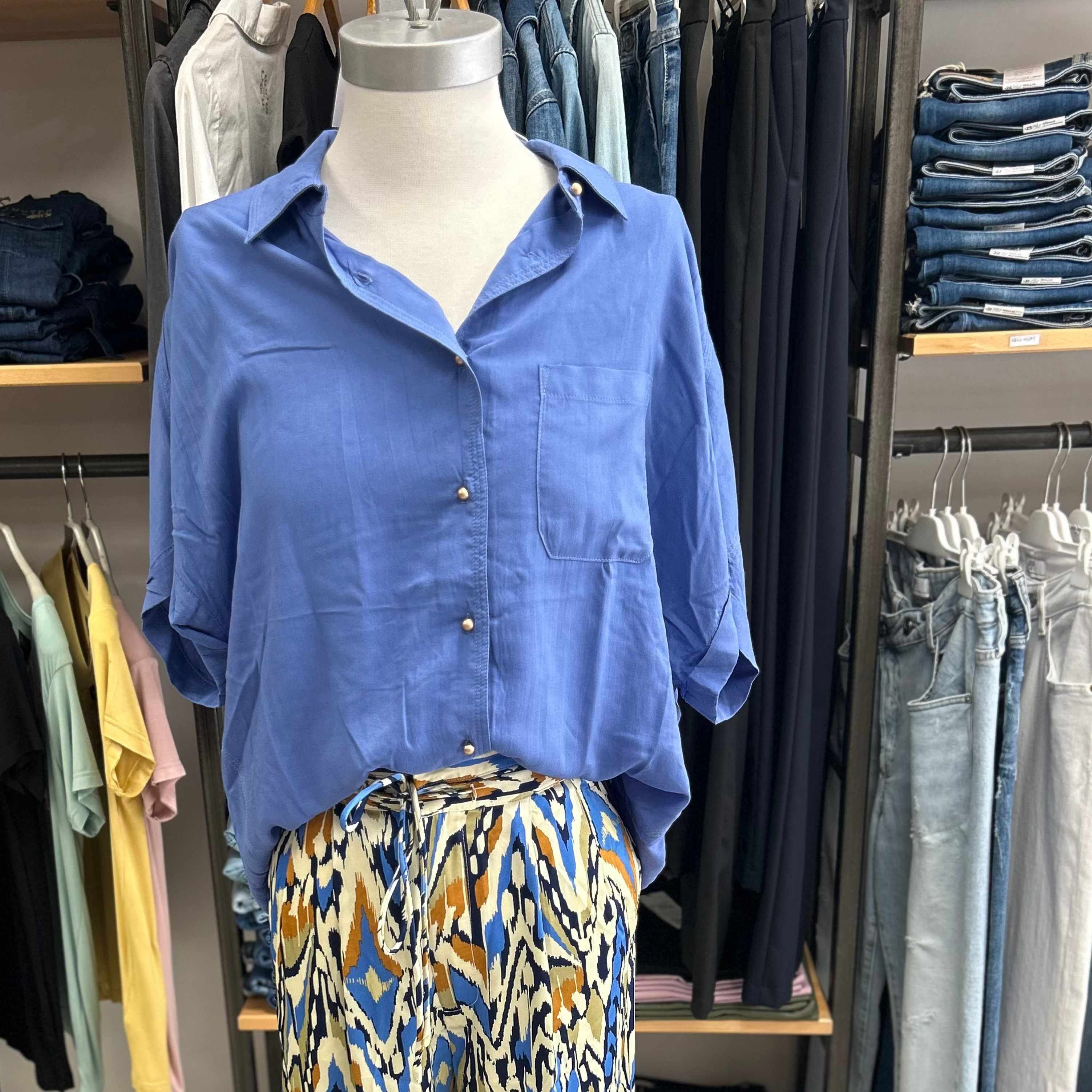 Chemisier manches courtes - SEE U SOON