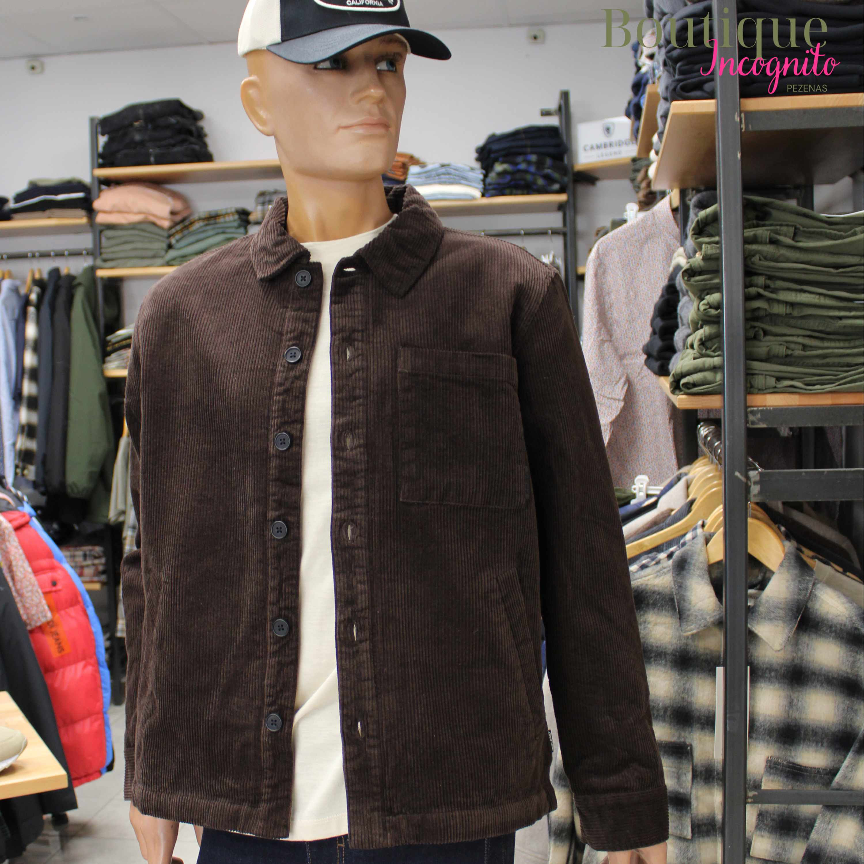 Veste sur chemise velours - BLEND