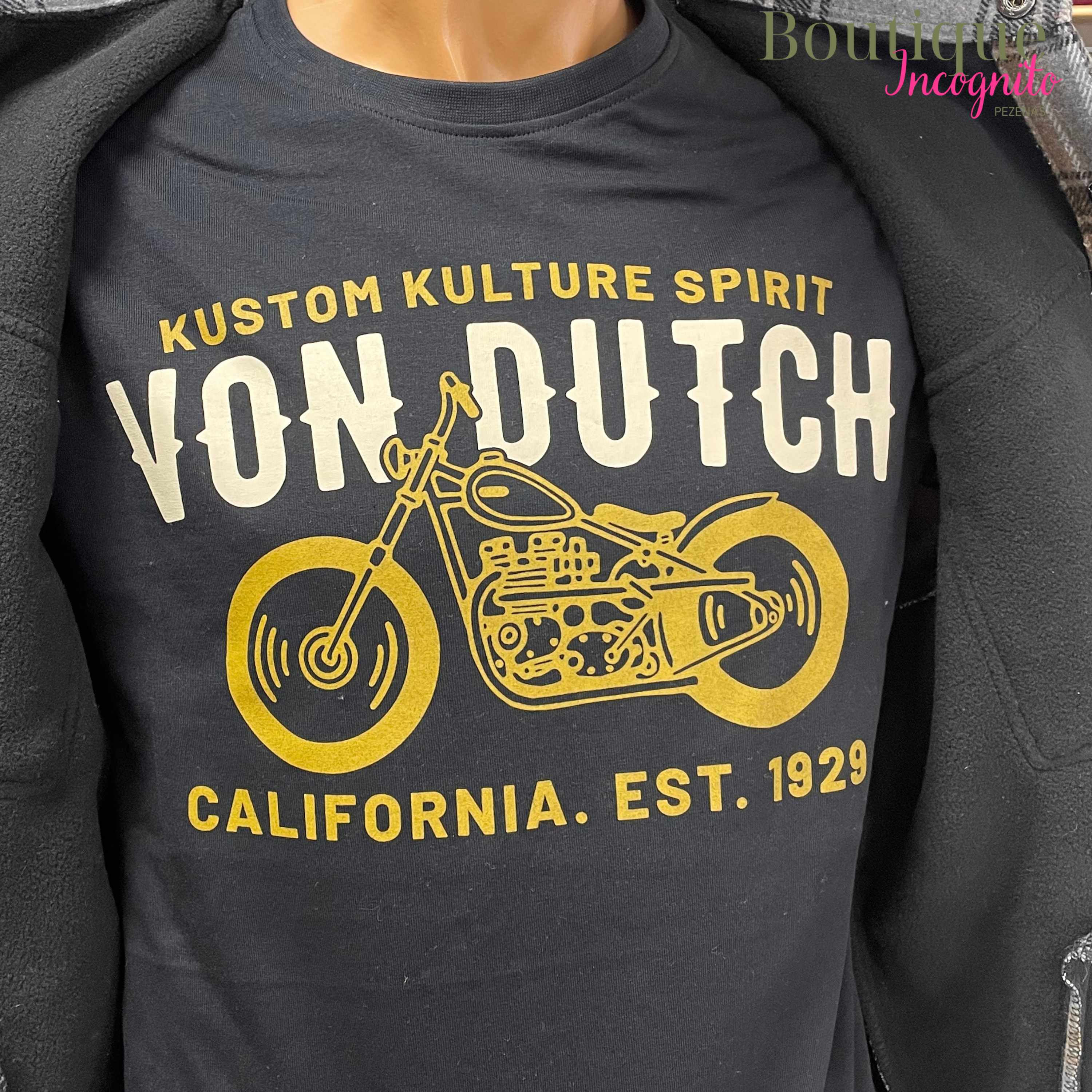 Tee shirt manches courtes moto - VON DUTCH
