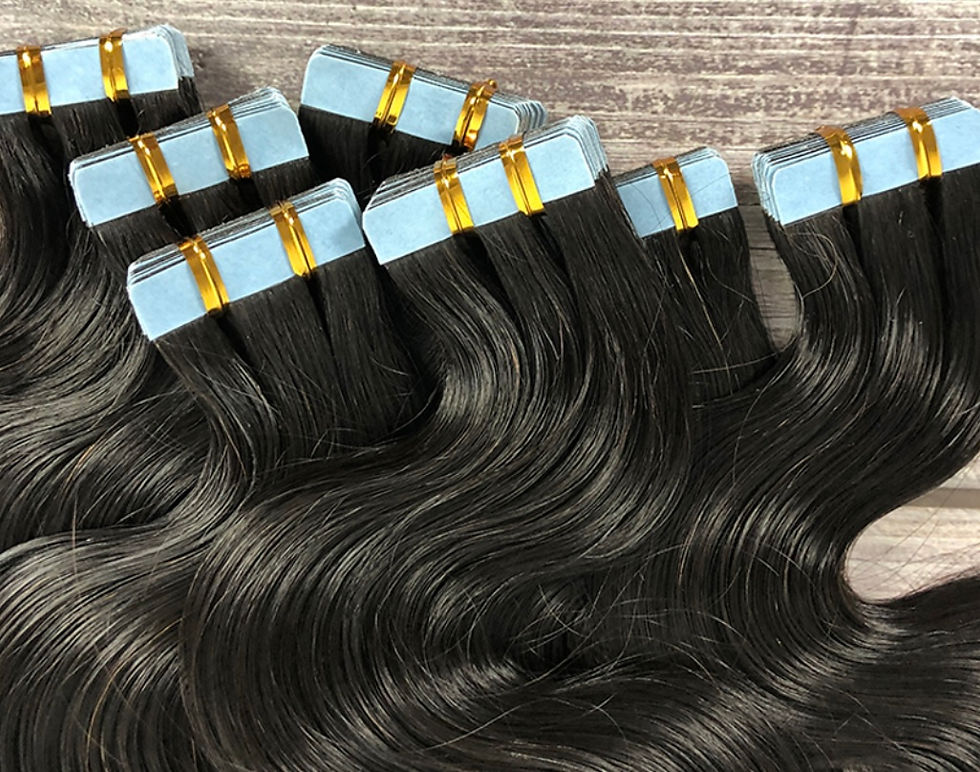 Thumbnail: Virgin Body Wave Tape In Extensions