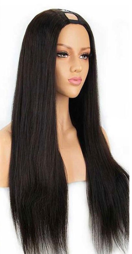 Unprocessed Straight U-Part Wig