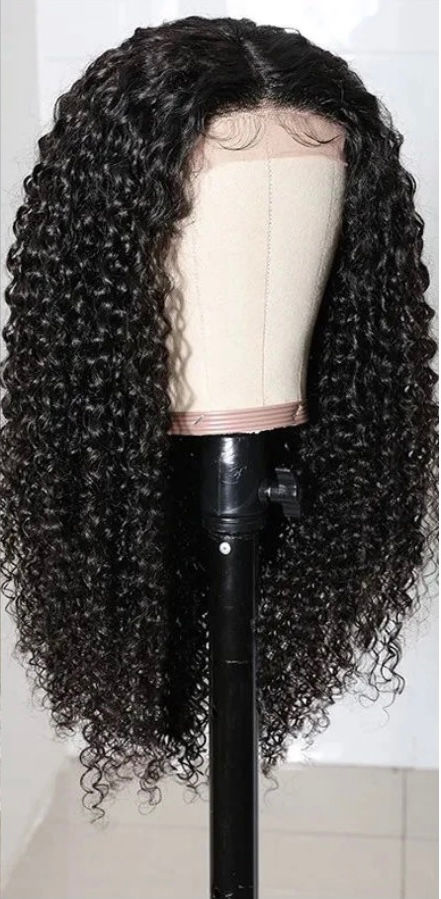 Virgin Hair Lace Front Wig Curly
