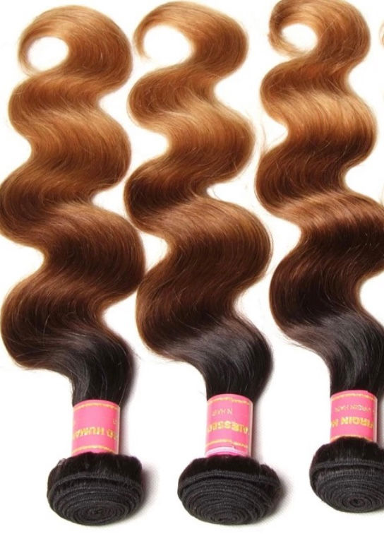 Thumbnail: Virgin Body Wave Ombré  Bundle Deal