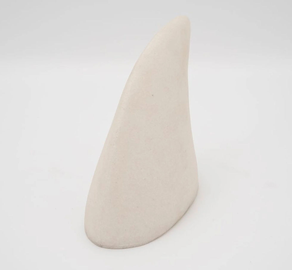 Thumbnail: shark fin nightlight in matte resin soft glow