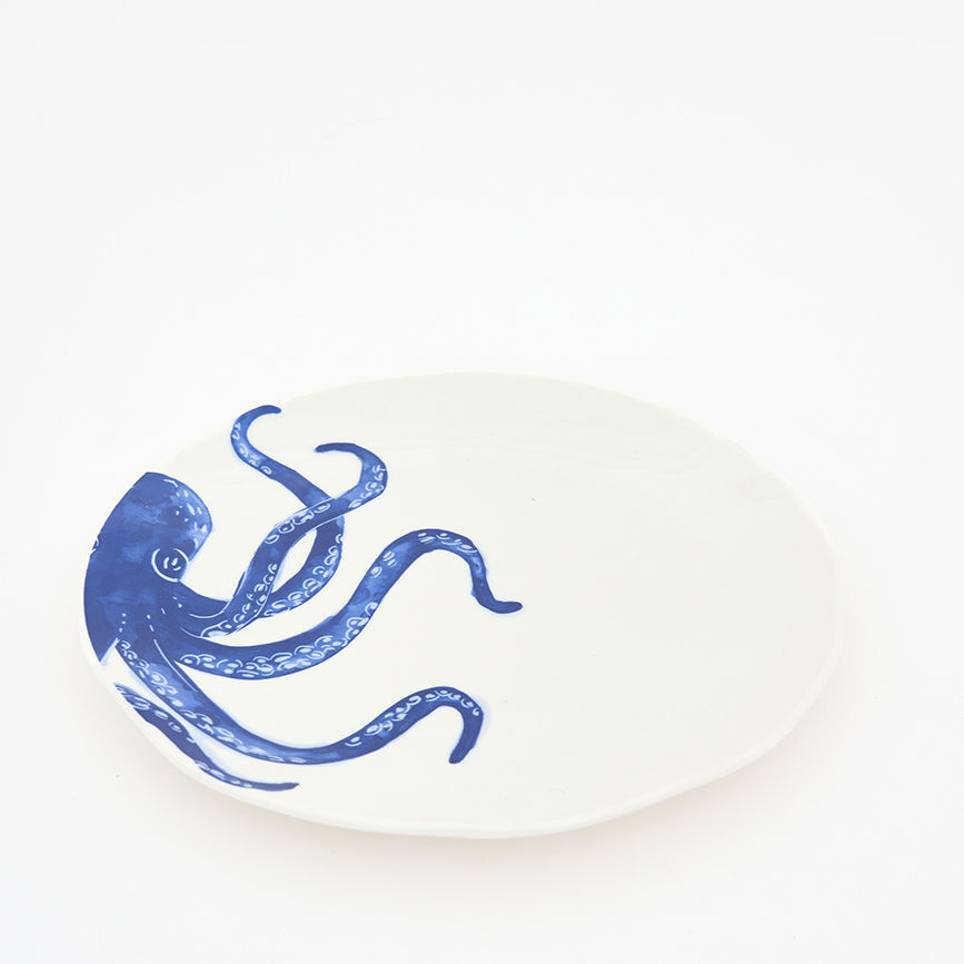 Thumbnail: PORCELAIN OCTOPUS PLATE