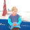 Thumbnail: PIRATE FLEECE HOODY - BLUE