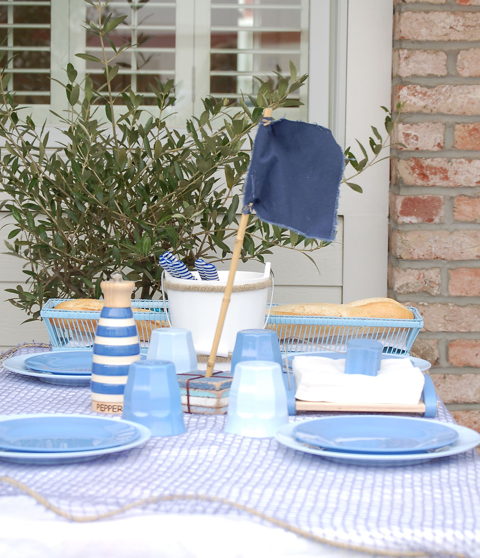 Thumbnail: FRENCH FISHING NET TABLECLOTH