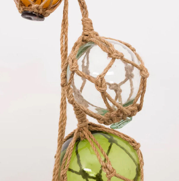 Thumbnail: MARITIME GLASS FISHING BUOY GARLAND