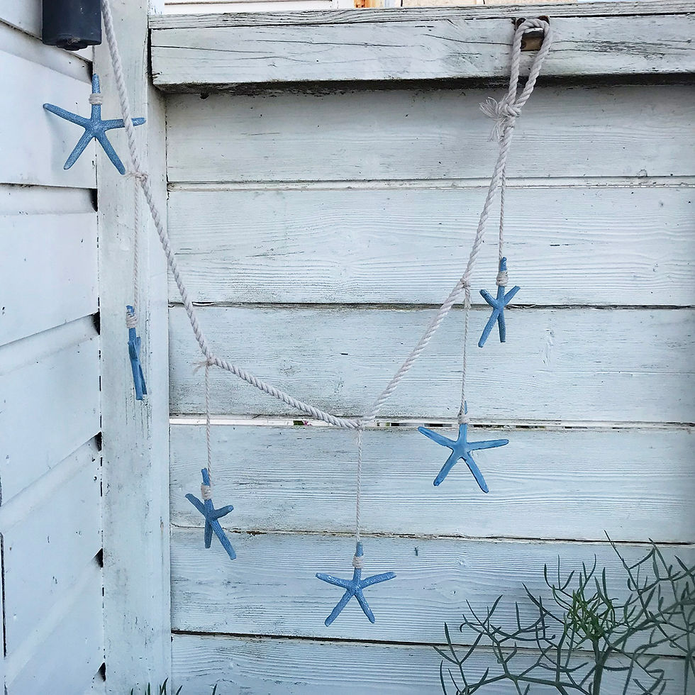 Thumbnail: BLUE STARFISH GARLAND
