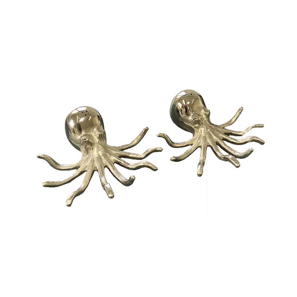 Thumbnail: OCTOPUS SALT & PEPPER SHAKERS