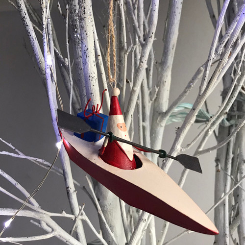 KAYAK CHRISTMAS DECORATION Coastal Lifestyle Co