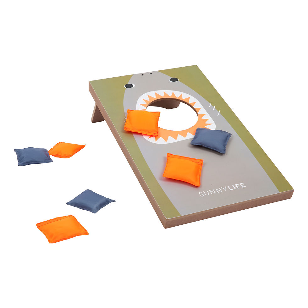 Thumbnail: SHARK MINI CORN HOLE GAME