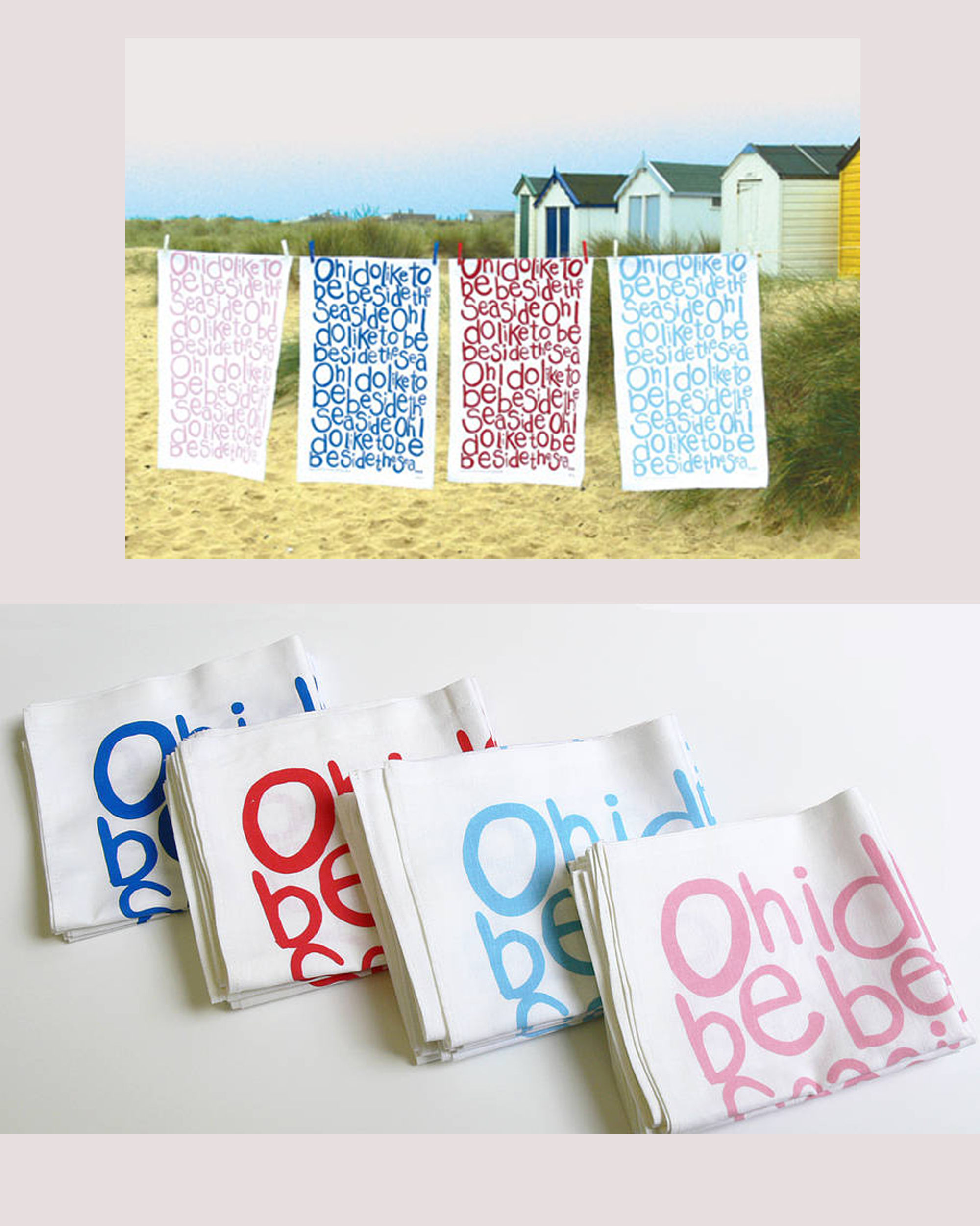 SEASIDE TEA TOWELS