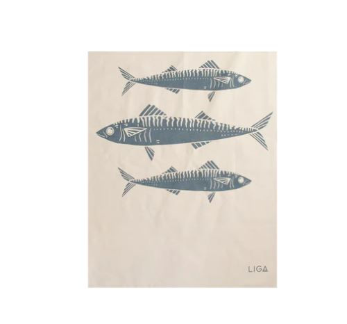 Thumbnail: MACKEREL TEA TOWEL