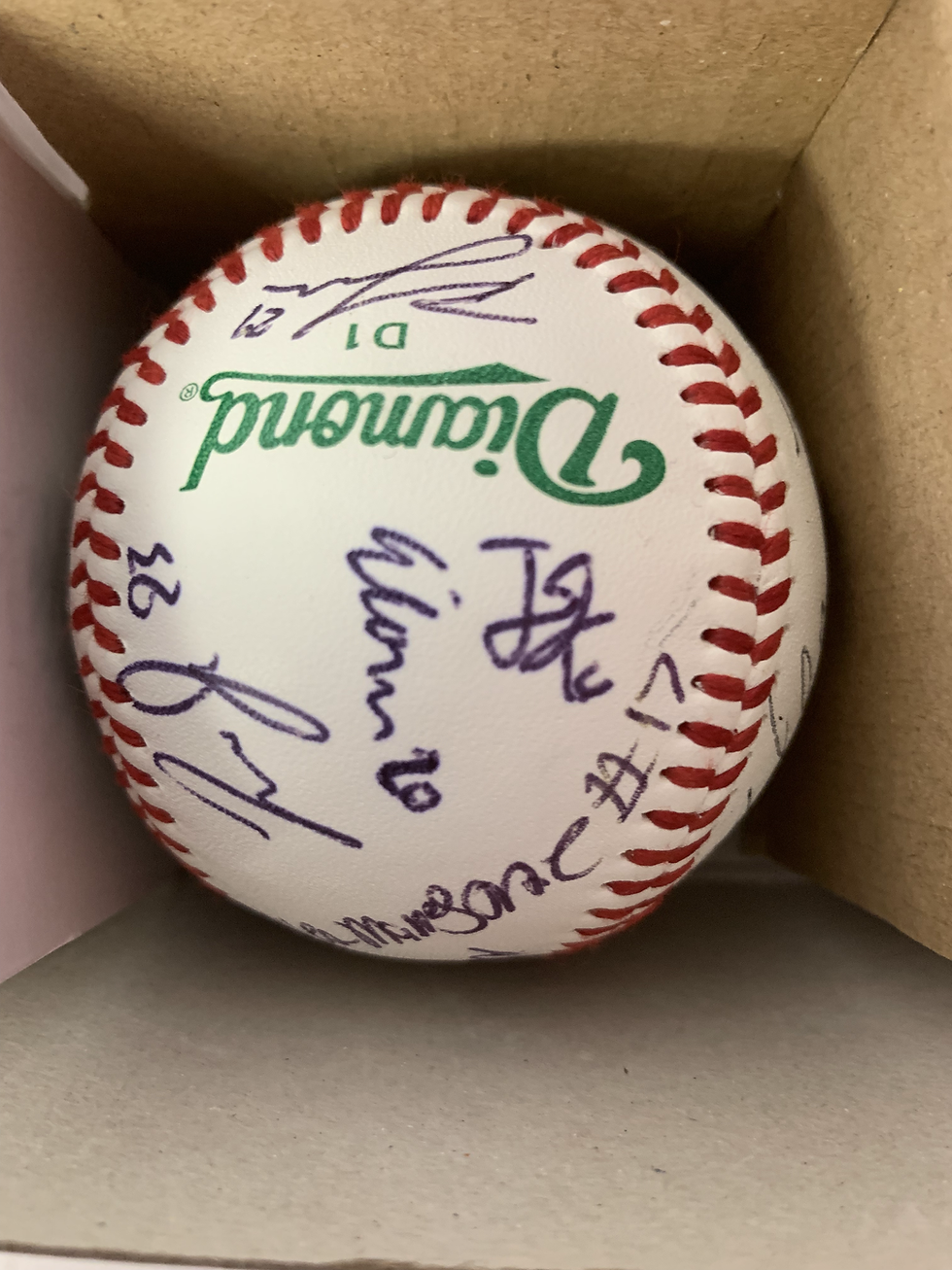 Thumbnail: 2019 StauntonBraves Team Signed Baseball