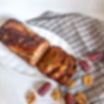 Walnut & Chocolate Banana Bread (no sugar)