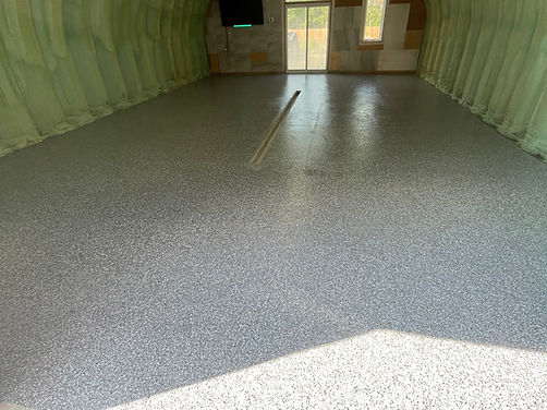 Kennel with epoxy floor in Tillsonburg, Ontario