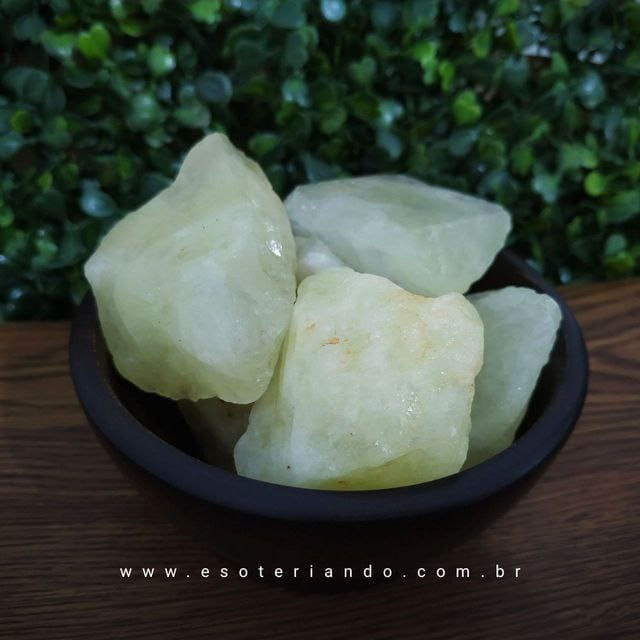 Quartzo com enxofre 100% natural