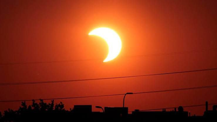 Eclipse solar parcial