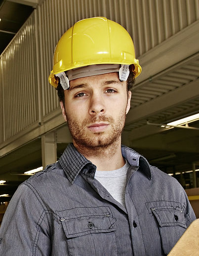 Trabajador en una fábrica