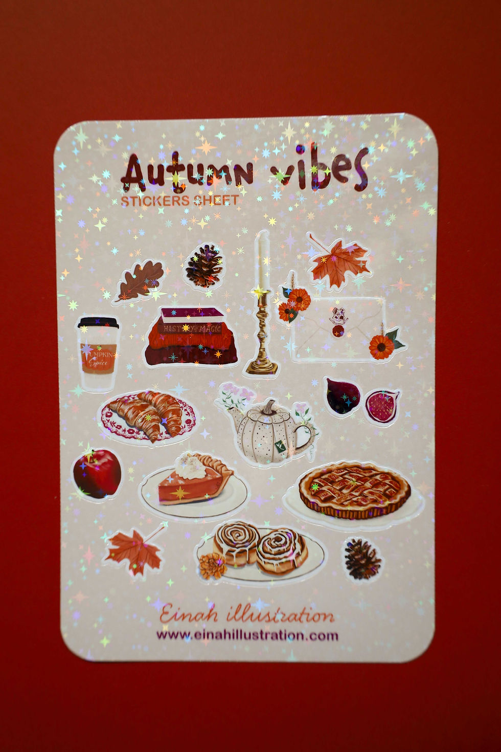Miniature : Planche de stickers Autumn Vibes