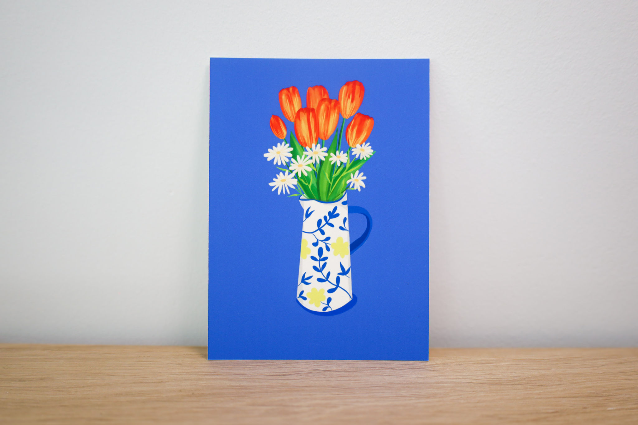 Tulipes et marguerites