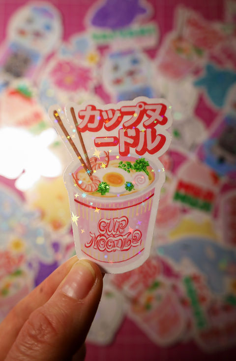 Stickers Cup noodle | EINAH ILLUSTRATION