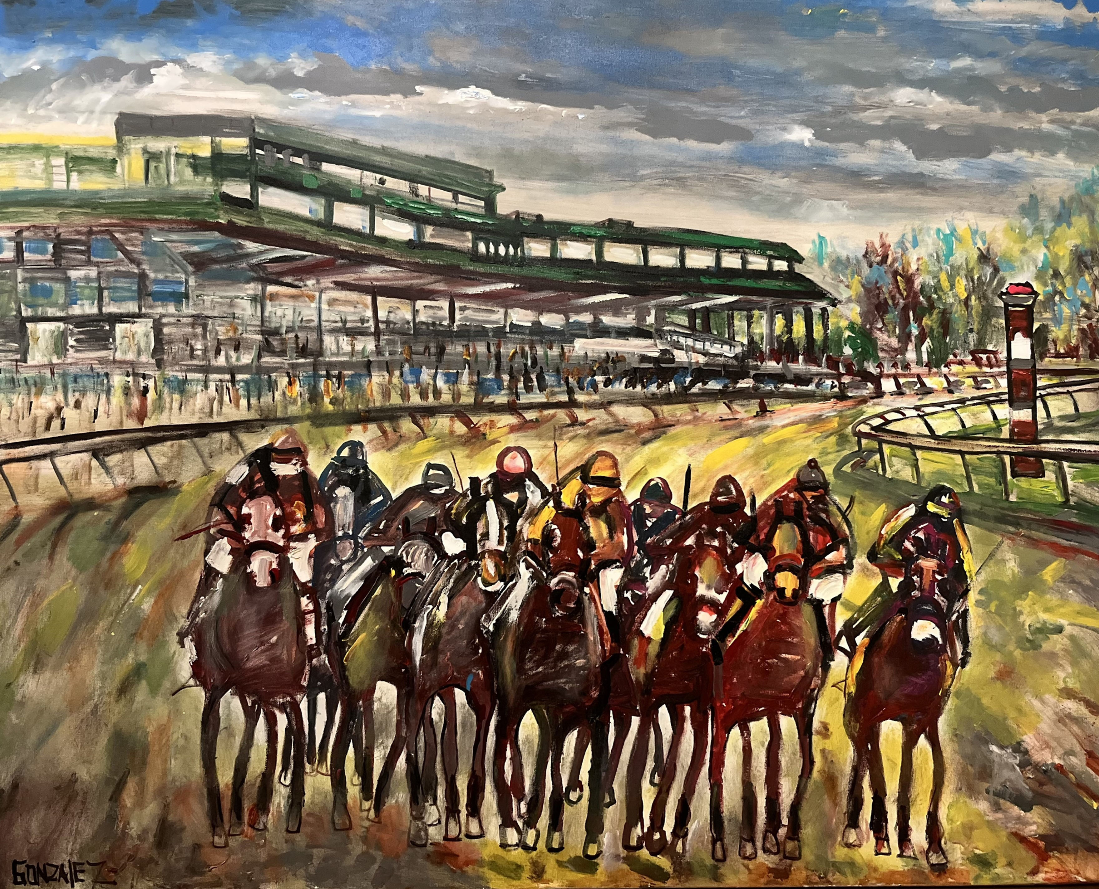 KEENELAND FINAL TURN 3