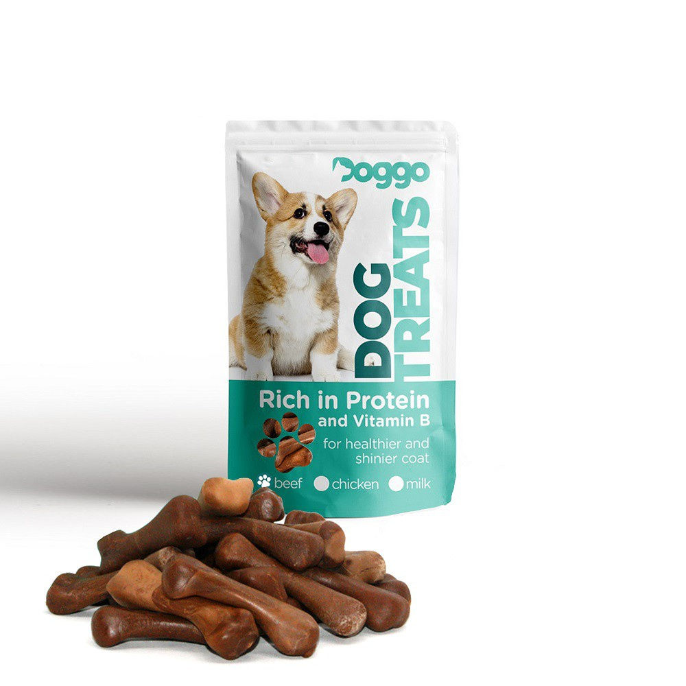 Doggo Chewy Bones - Mini Pouch (80g)