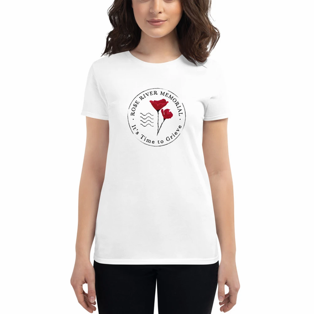 Rose River Memorial Logo Womens T Shirt