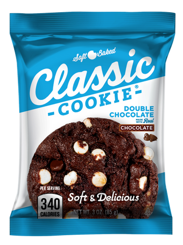 Double Chocolate Soft-Baked - 3oz Cookies