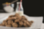 Chocolate chip crispy mini cookies made by Classic Cookie®
