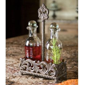 13" Acanthus Oil and Vinegar