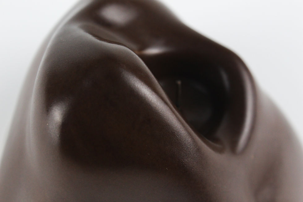Thumbnail: CANDLE HOLDER - BROWN