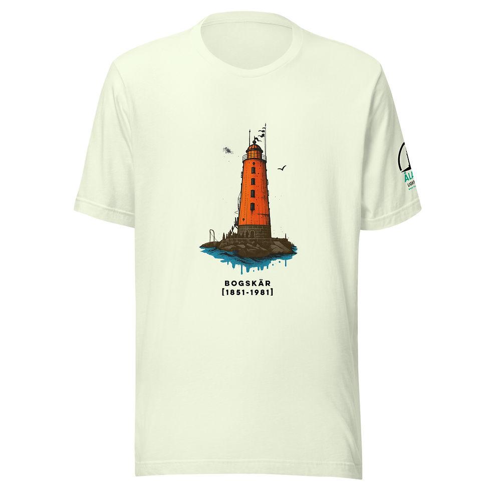 Thumbnail: Bogskär Lighthouse Unisex t-shirt