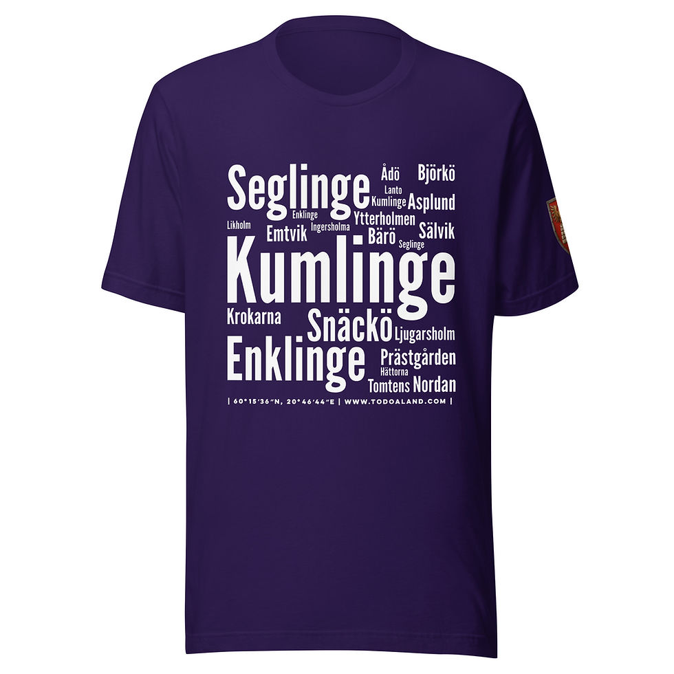 Thumbnail: Kumlinge Unisex t-shirt