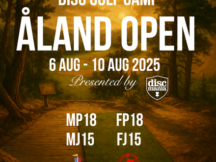 Registration for Åland Open Opens This Friday – July 4!