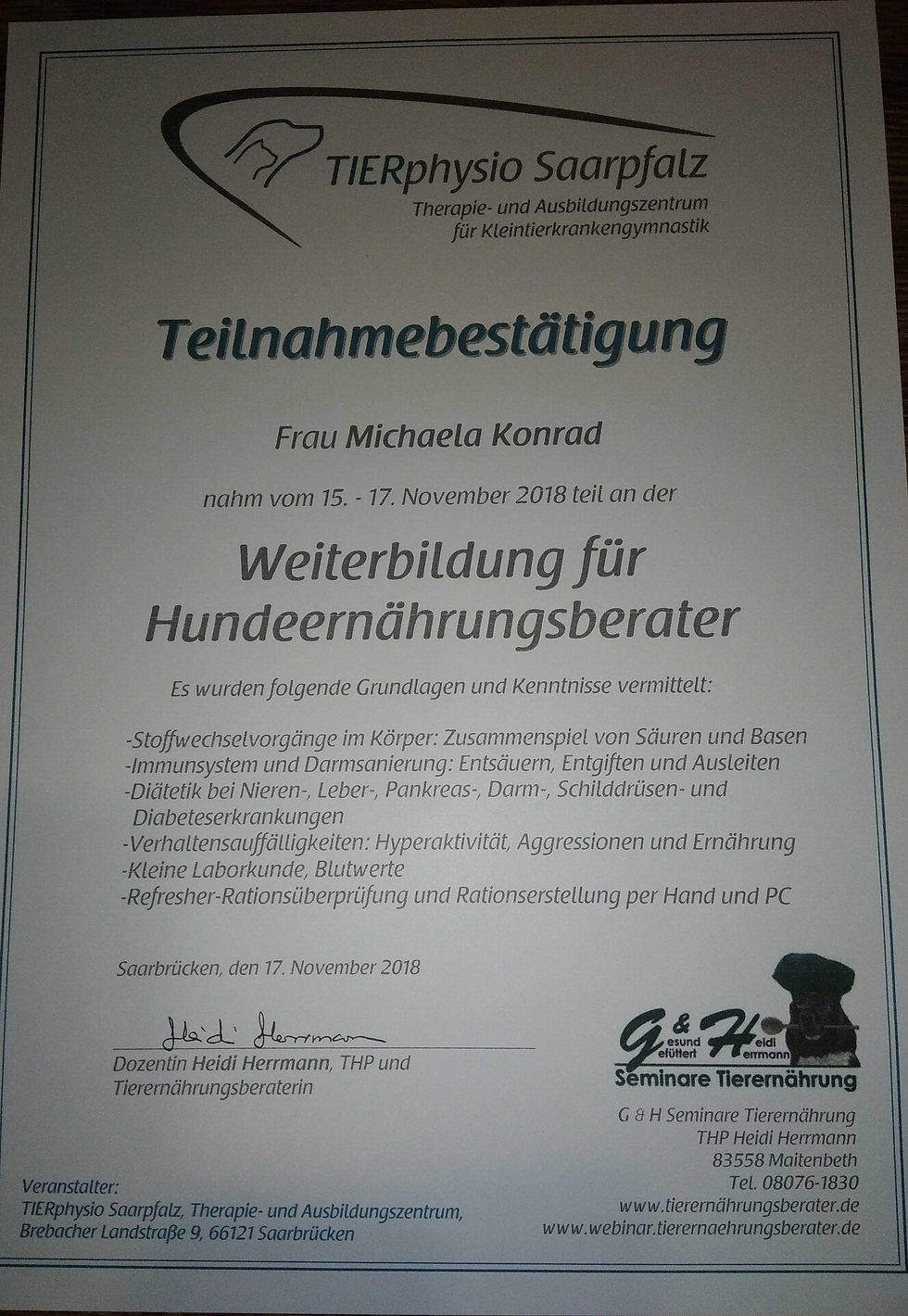 Ernährung