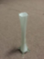 Thumbnail: Tall Clear Eiffel Tower Glass Vase