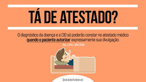 É obrigatório constar CID em atestado médico?