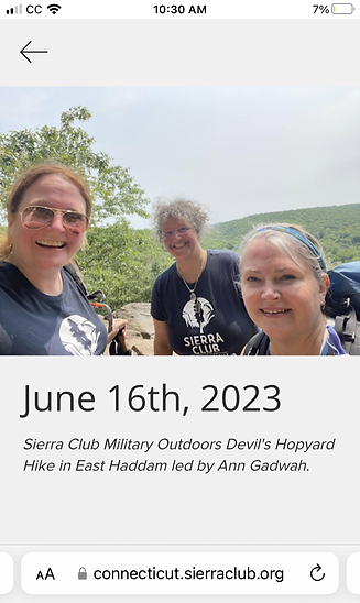 Sierra Club Hike @ Devil's Hopyard