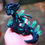 Thumbnail: "Faygor" the Glassy Blue Dragon - Polymerclay OOAK Sculpture