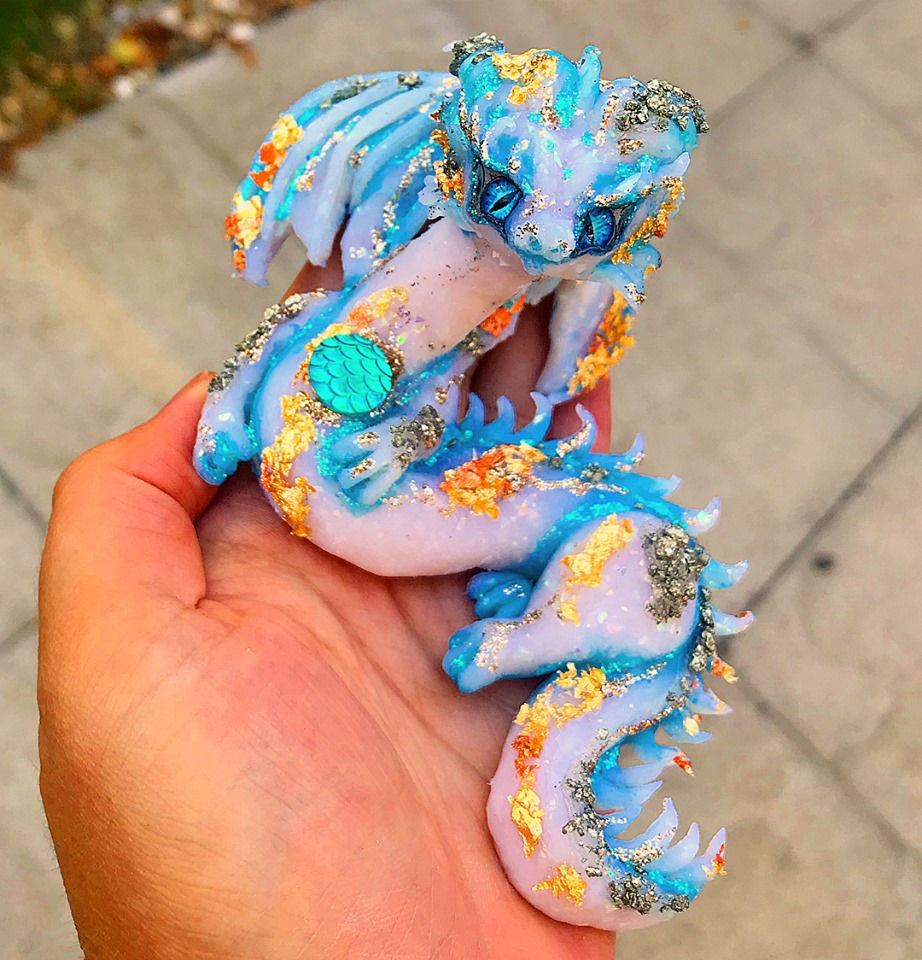 Thumbnail: 'Oceanus' - the ocean treasure opal dragon!