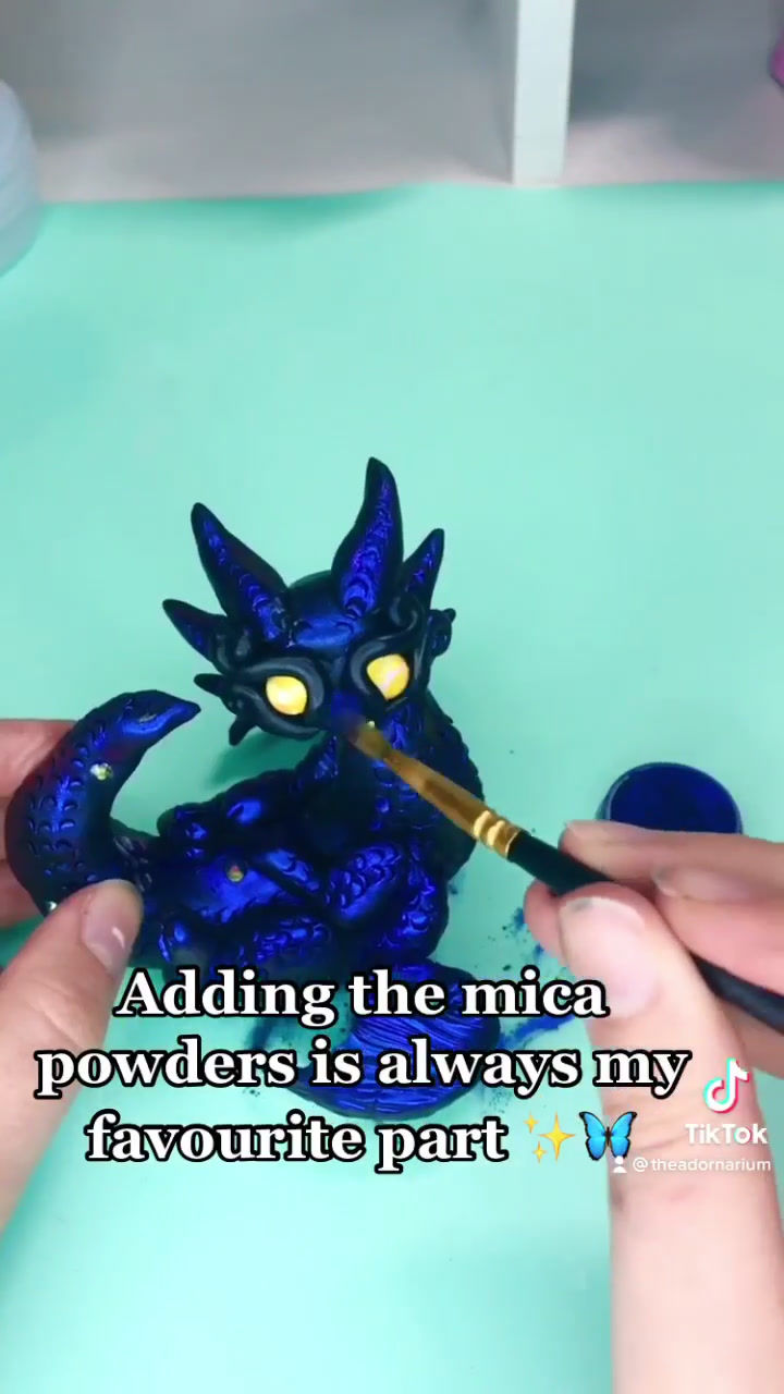 Thumbnail: Butterfly Princess Dragon 'Beverly' Sculpture