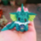 Thumbnail: Pokemon Dragonling 'Vaporeon' Resin and Clay Sculpture