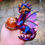 Thumbnail: Sumara - The Sunset Fortune Teller Dragon - Polymerclay OOAK Sculpture