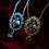 Thumbnail: Silver Framed Dragon Moon and Claw Pendant